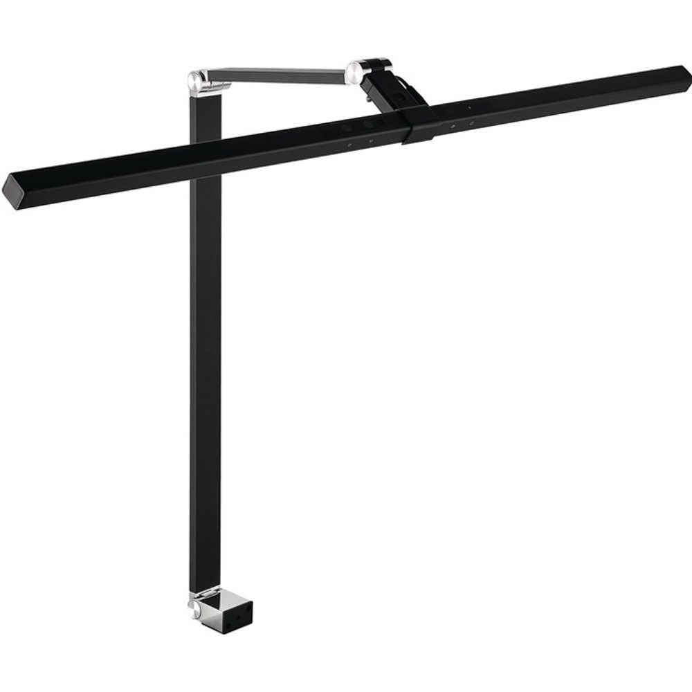Illustration du produit: Schreibtischleuchte, verstellbar, Aluminium/Kunststoff schwarz Höhe 720 mm, mit LED