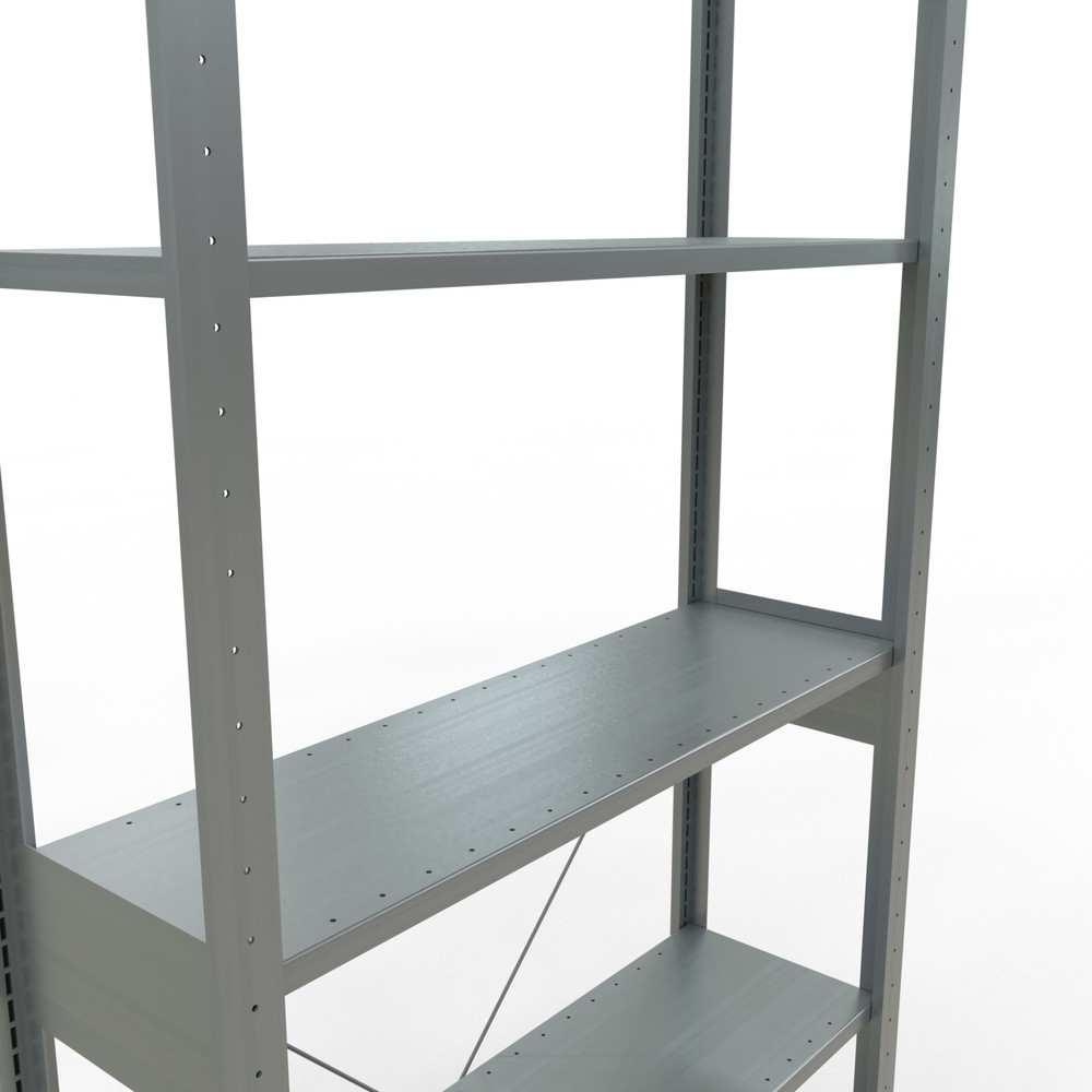 Produktabbildung Nr. 2: SCHULTE Fachbodenregal verzinkt, Fachlast 150 kg, HxBxT 2.500 x 1.060 x 336 mm