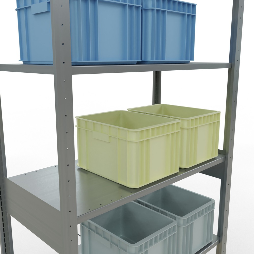Produktabbildung Nr. 4: SCHULTE Fachbodenregal verzinkt, Fachlast 150 kg, HxBxT 2.500 x 1.060 x 536 mm