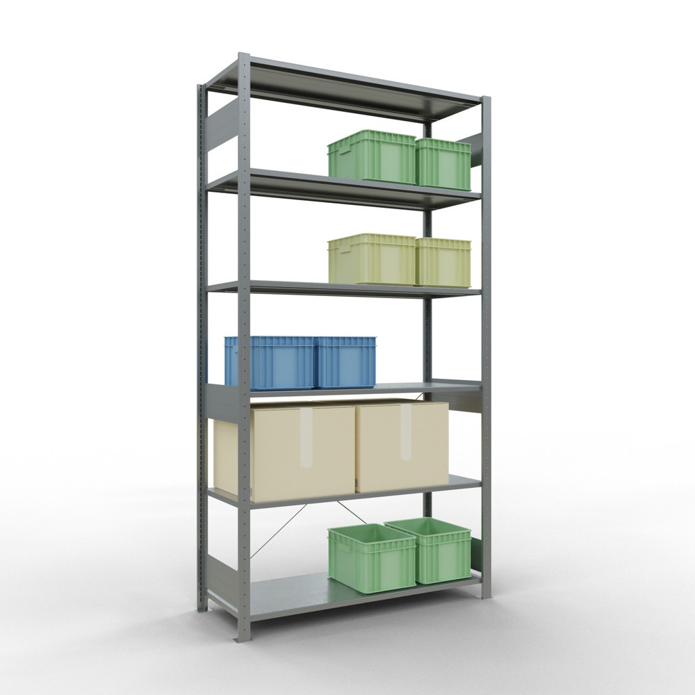 Produktabbildung Nr. 3: SCHULTE Fachbodenregal verzinkt, Fachlast 150 kg, HxBxT 2.500 x 1.360 x 536 mm