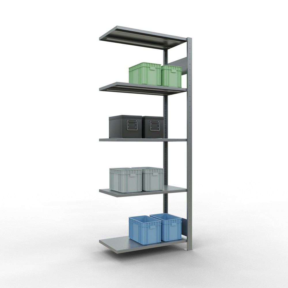 Produktabbildung Nr. 2: SCHULTE Fachbodenregal Steckmontage, AF, FL 150 kg, verzinkt, HxBxT 2.000 x 750 x 400 mm