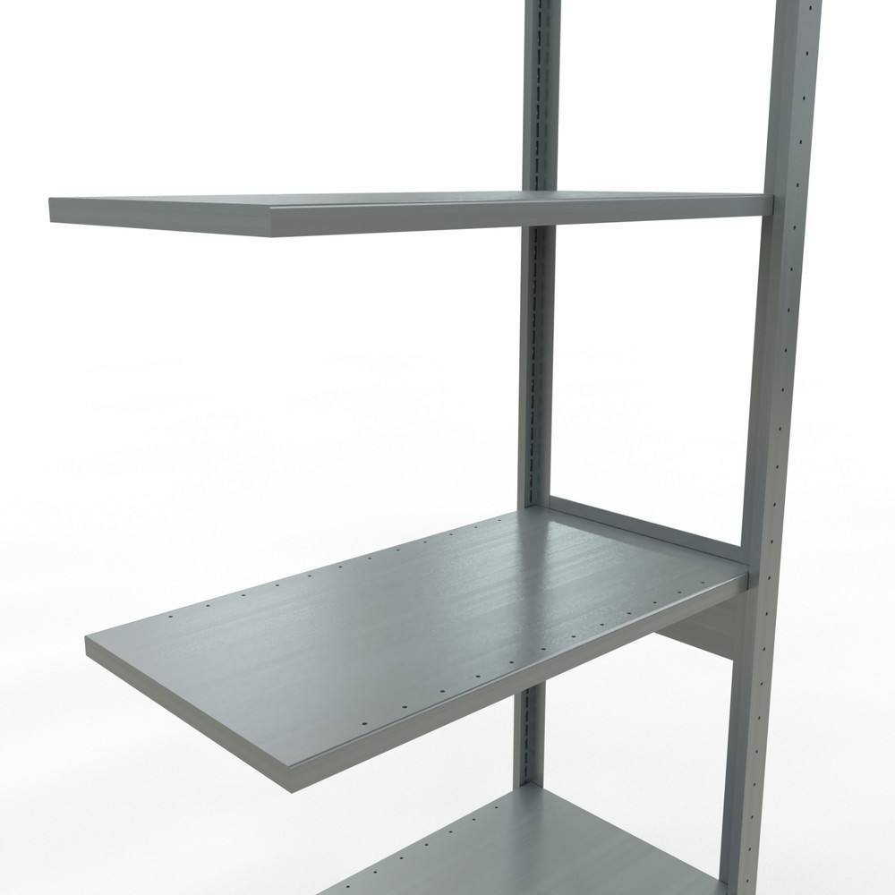 Produktabbildung Nr. 4: SCHULTE Fachbodenregal Steckmontage, AF, FL 150 kg, verzinkt, HxBxT 2.500 x 750 x 400 mm