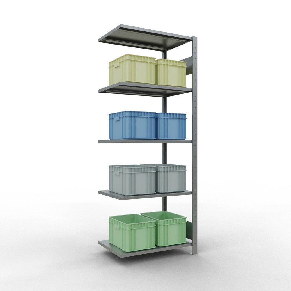 Produktabbildung Nr. 2: SCHULTE Fachbodenregal Steckmontage, AF, FL 150 kg, verzinkt, HxBxT 2.000 x 750 x 500 mm