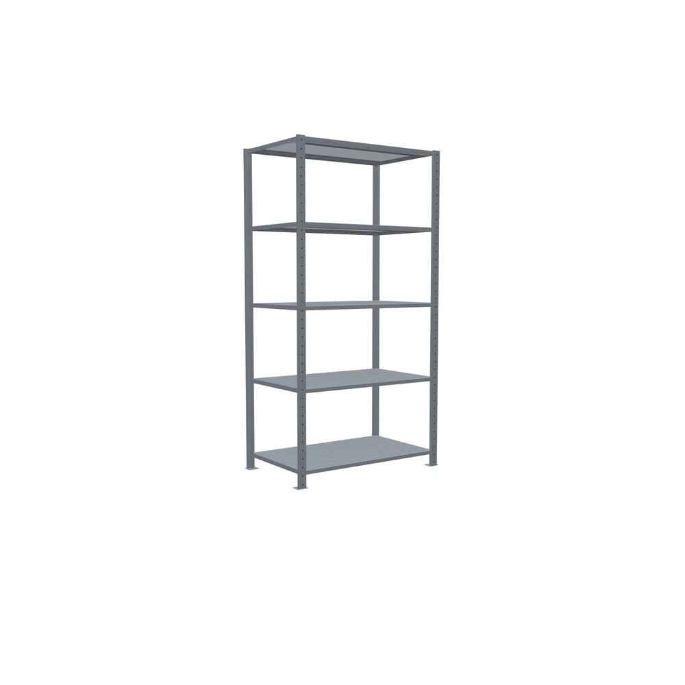 Produktabbildung Nr. 2: SCHULTE Fachbodenregal verzinkt mit 5 Stahlblechböden, Fachlast 330 kg, HxBxT 2.000 x 1.060 x 636 mm