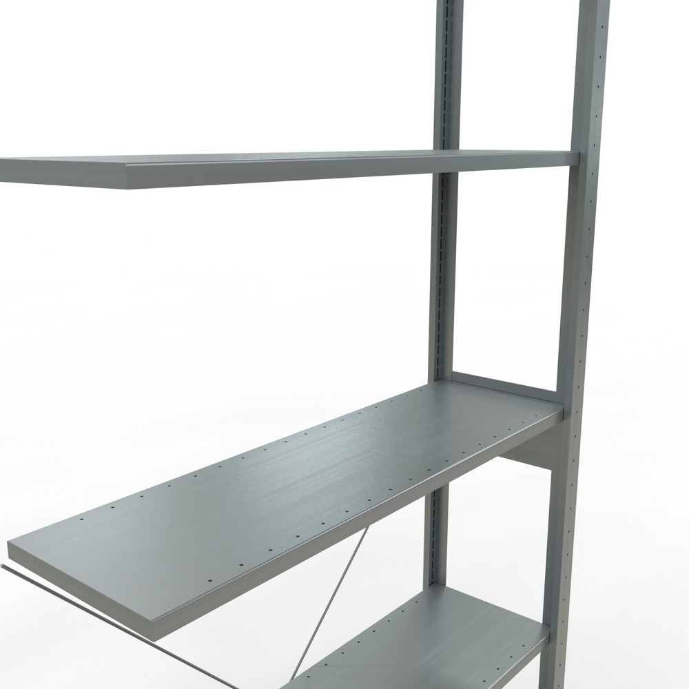 Produktabbildung Nr. 5: SCHULTE Fachbodenregal Stecksystem, AF, FL 150 kg, verzinkt, HxBxT 2.500 x 1.000 x 300 mm