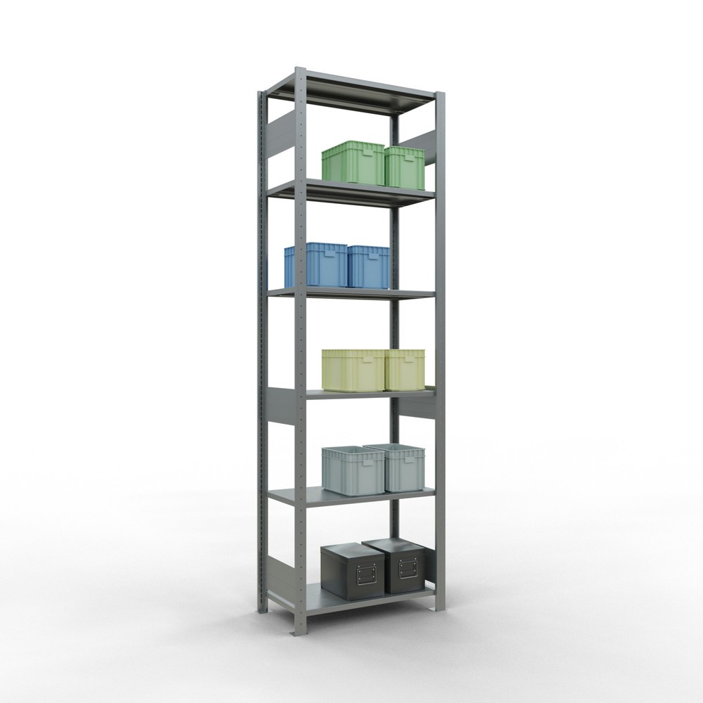 Produktabbildung Nr. 2: SCHULTE Rayonnage à tablettes galvanisé, charge par tablette 150 kg, HxlxP 2 500 x 810 x 436 mm