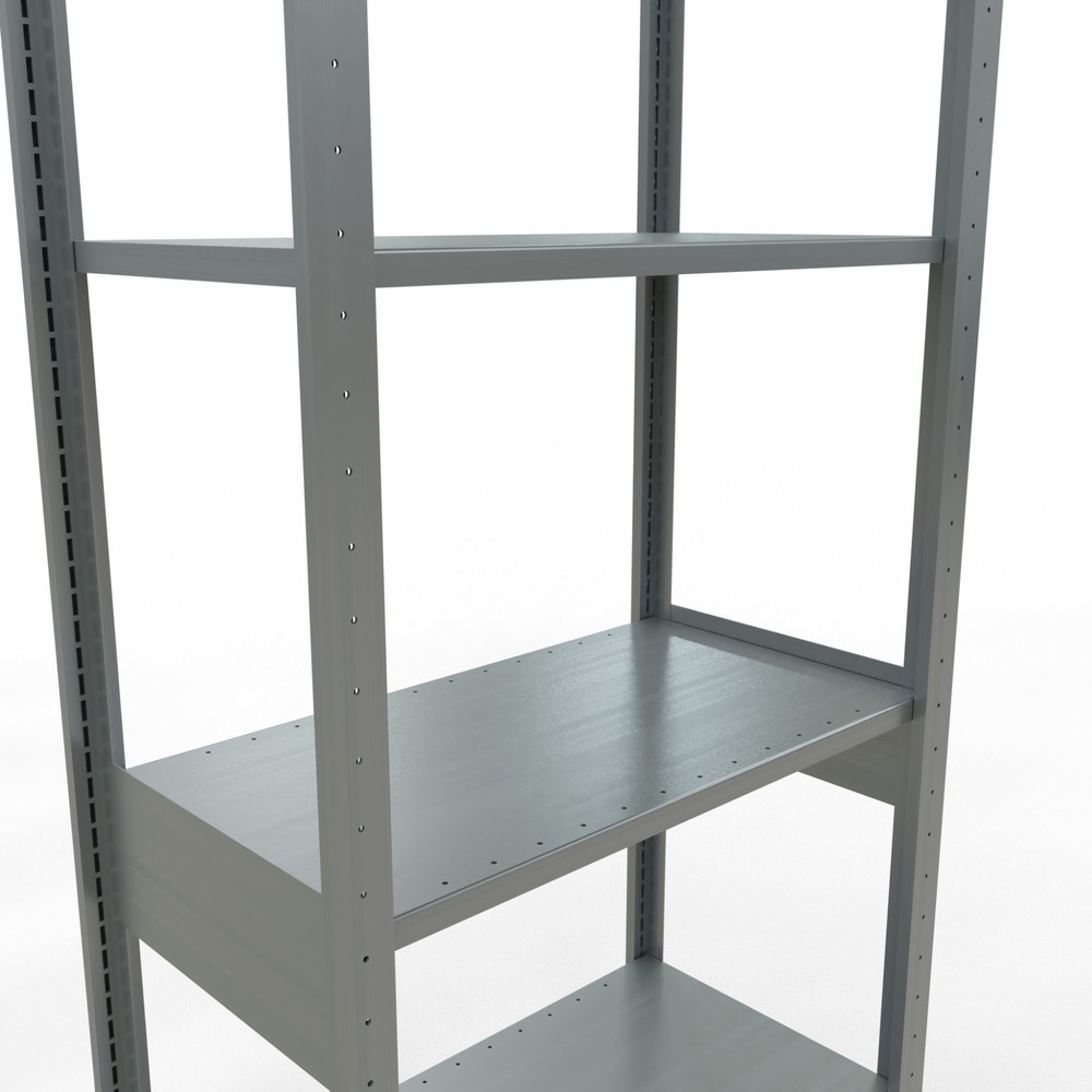 Produktabbildung Nr. 4: SCHULTE Rayonnage à tablettes galvanisé, charge par tablette 150 kg, HxlxP 2 500 x 810 x 436 mm