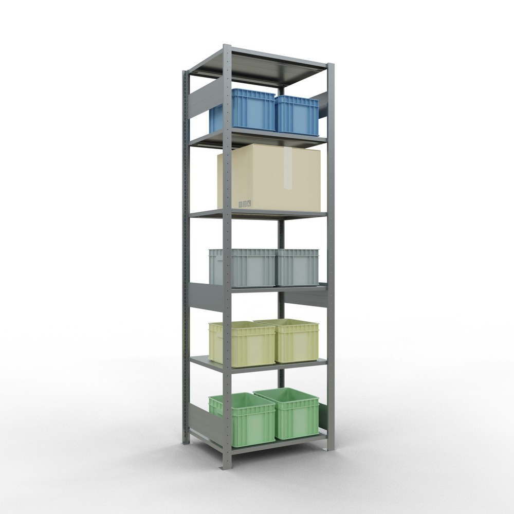 Produktabbildung Nr. 2: SCHULTE Rayonnage à tablettes galvanisé, charge par tablette 150 kg, HxlxP 2 500 x 810 x 636 mm