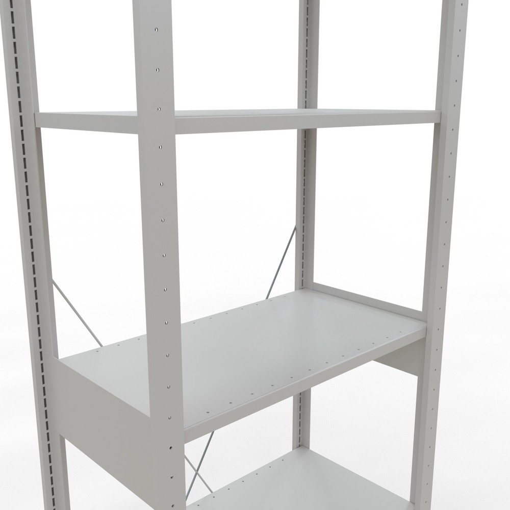 Produktabbildung Nr. 5: SCHULTE Rayonnage à tablettes gris clair, charge par tablette 150 kg, HxlxP 2 500 x 810 x 436 mm