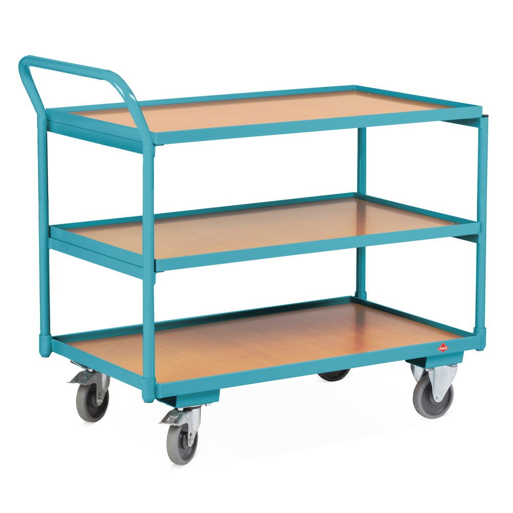 Produktabbildung Nr. 4: Servante Ameise®, arceau haut, 3 plateaux de 1 000 x 600 mm