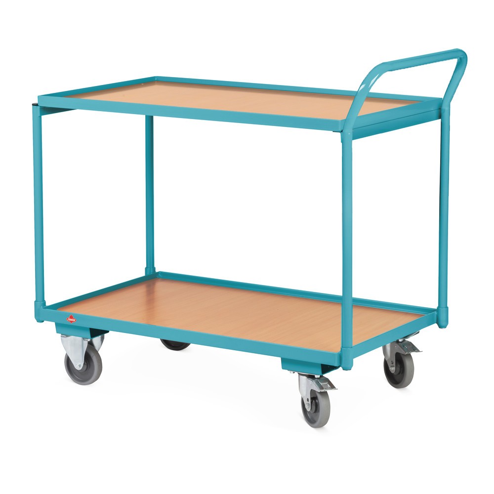 Produktabbildung Nr. 3: Servante Ameise®, arceau haut, 2 plateaux de 850 x 500 mm