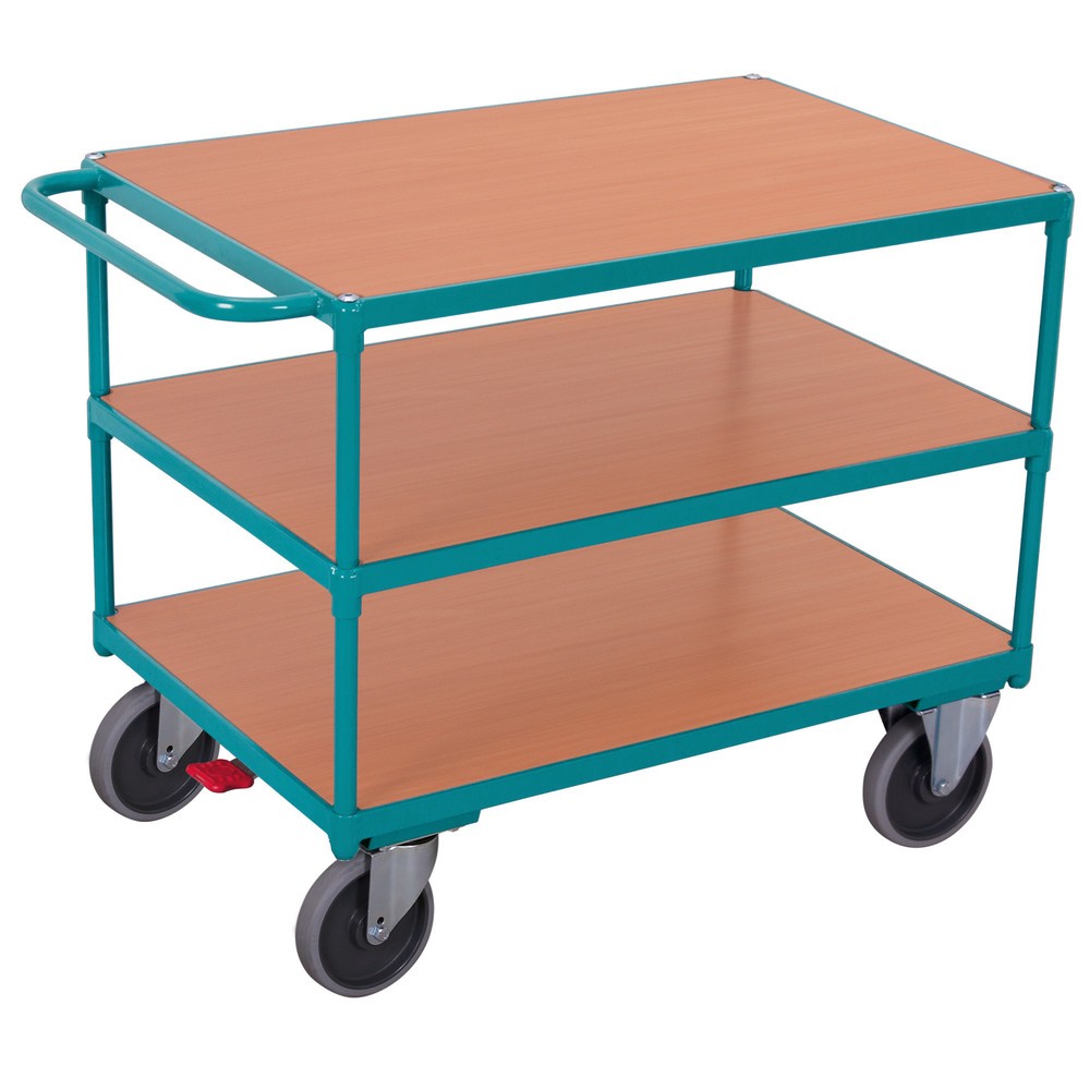 Produktabbildung Nr. 1: Servante Ameise®, poignée horizontale, 3 étagères de 1 000 x 700 mm, capacité de charge 500 kg