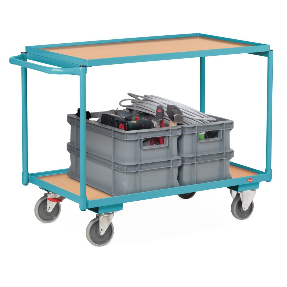 Produktabbildung Nr. 1: Servante Ameise®, poignée horizontale, 3 étagères de 1 000 x 600 mm, capacité de charge 250 kg