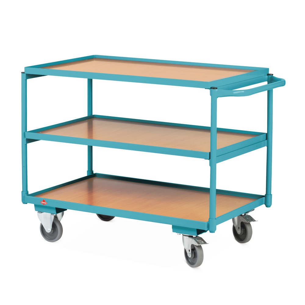 Produktabbildung Nr. 3: Servante Ameise®, poignée horizontale, 3 étagères de 1 000 x 600 mm, capacité de charge 250 kg