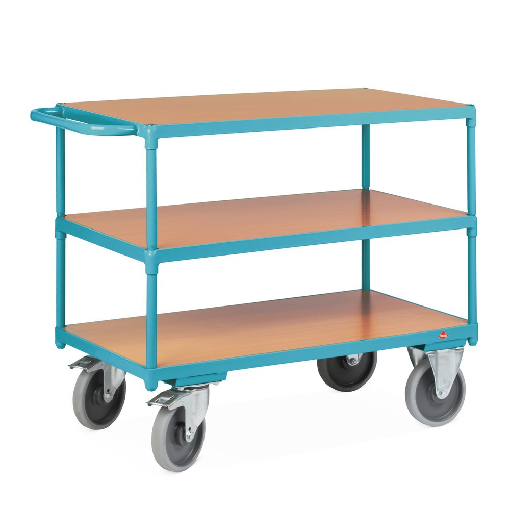Produktabbildung Nr. 3: Servante Ameise®, poignée horizontale, 3 étagères de 1 000 x 700 mm, capacité de charge 500 kg