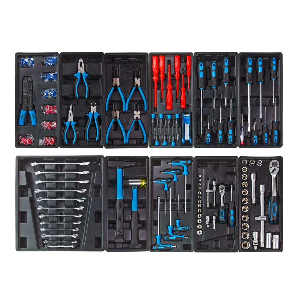 Produktabbildung Nr. 4: Servante d'atelier RAPTOR, avec assortiment d'outils de 250 pièces