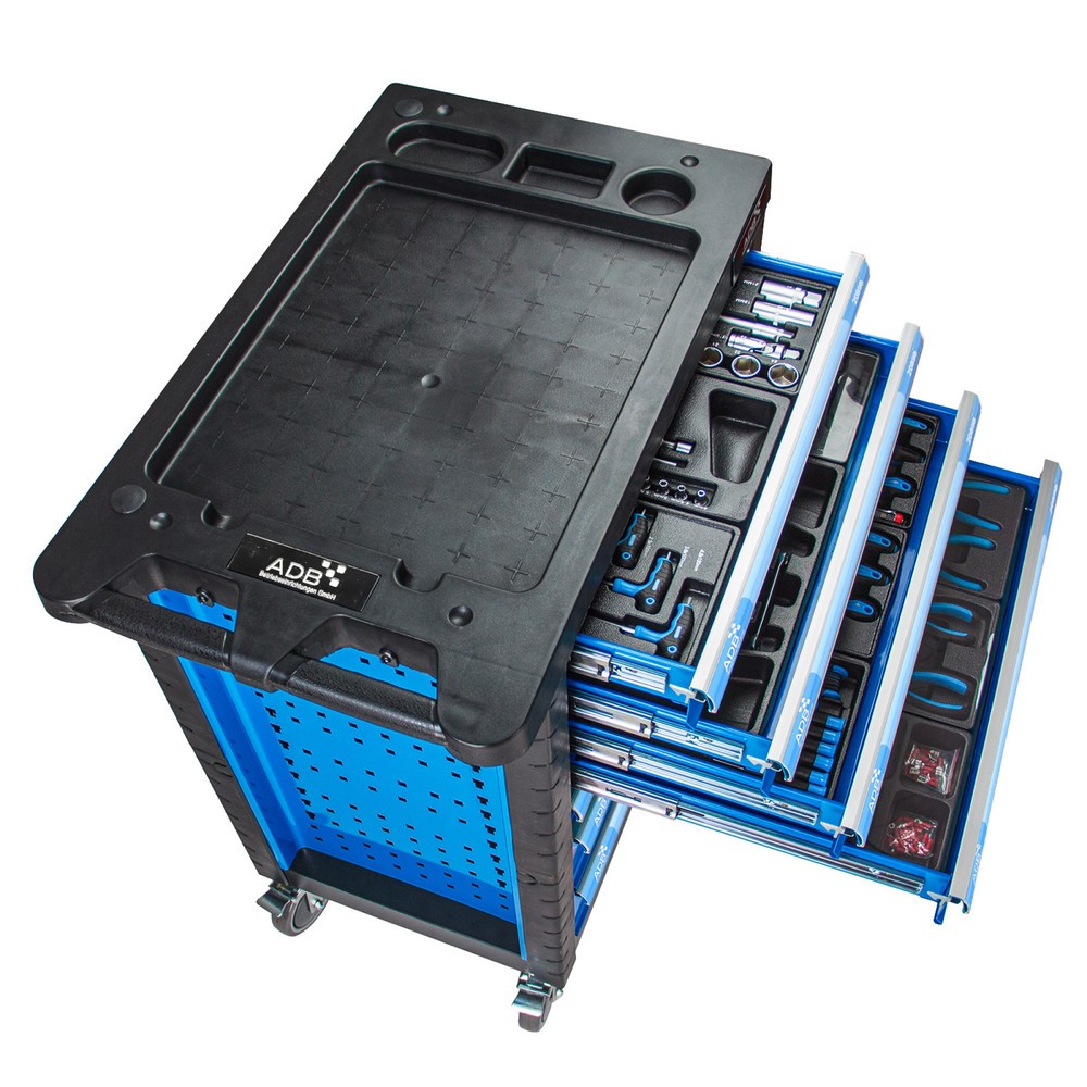 Produktabbildung Nr. 5: Servante d'atelier RAPTOR, avec assortiment d'outils de 250 pièces