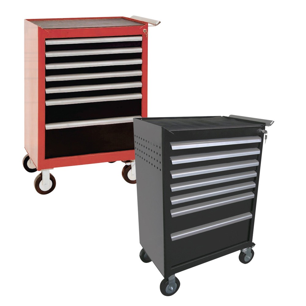 Produktabbildung Nr. 1: Servante d'atelier WE, 7 tiroirs, hauteur 5x 62 mm, 1x 132 mm, 1x 202 mm