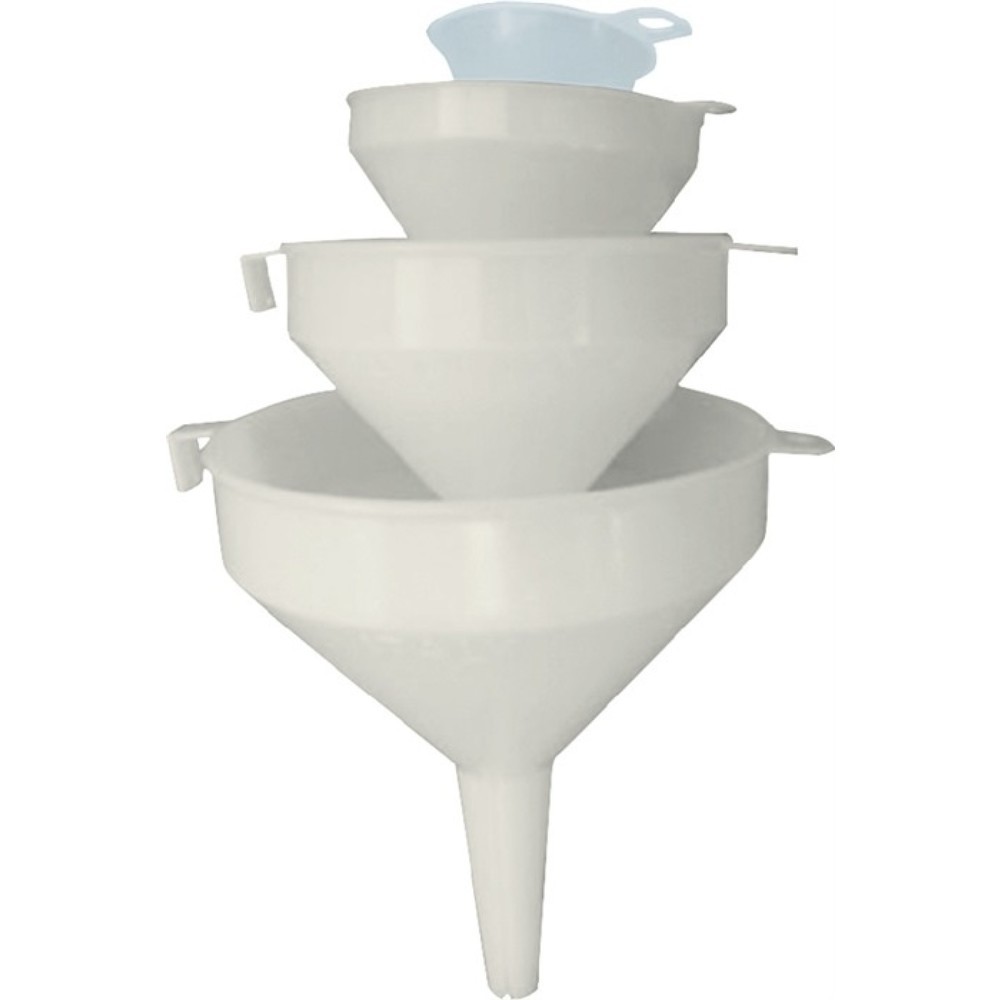 Illustration du produit: Jeu d'entonnoirs 4 pièces 50, 75, 100, 120 mm plastique (PE) REILANG