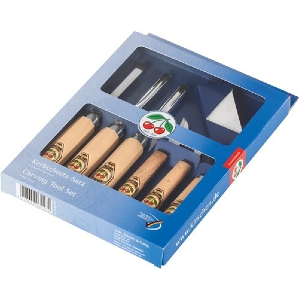 Illustration du produit: Jeu d'outils de sculpteur 7 pièces livraison en carton KIRSCHEN