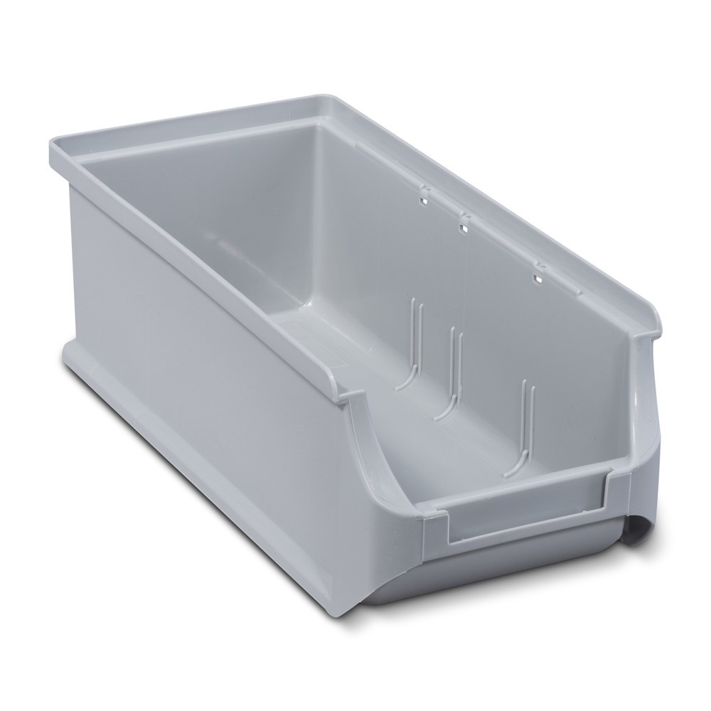 Produktabbildung: Allit Sichtlagerkasten, HxBxT 75 x 102 x 215 mm, grau