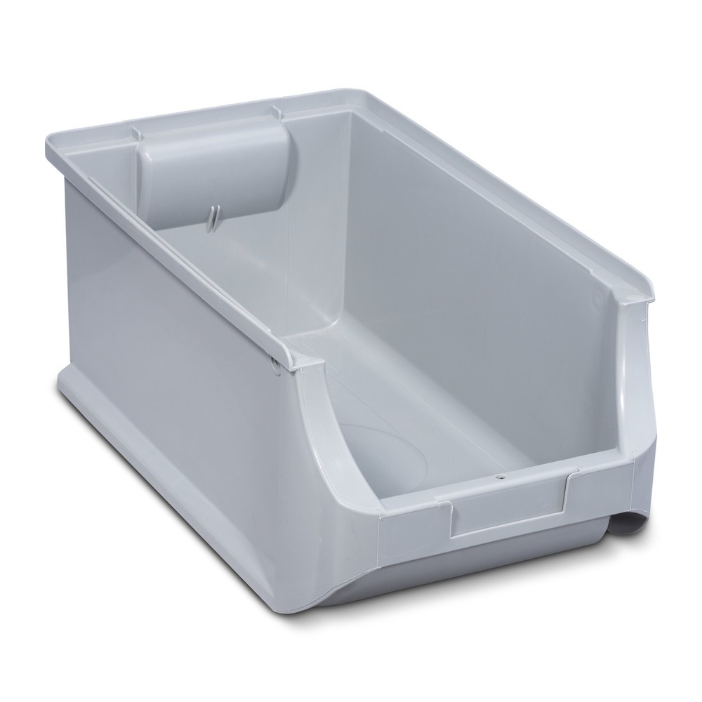 Produktabbildung: Allit Sichtlagerkasten, HxBxT 150 x 205 x 355 mm, grau
