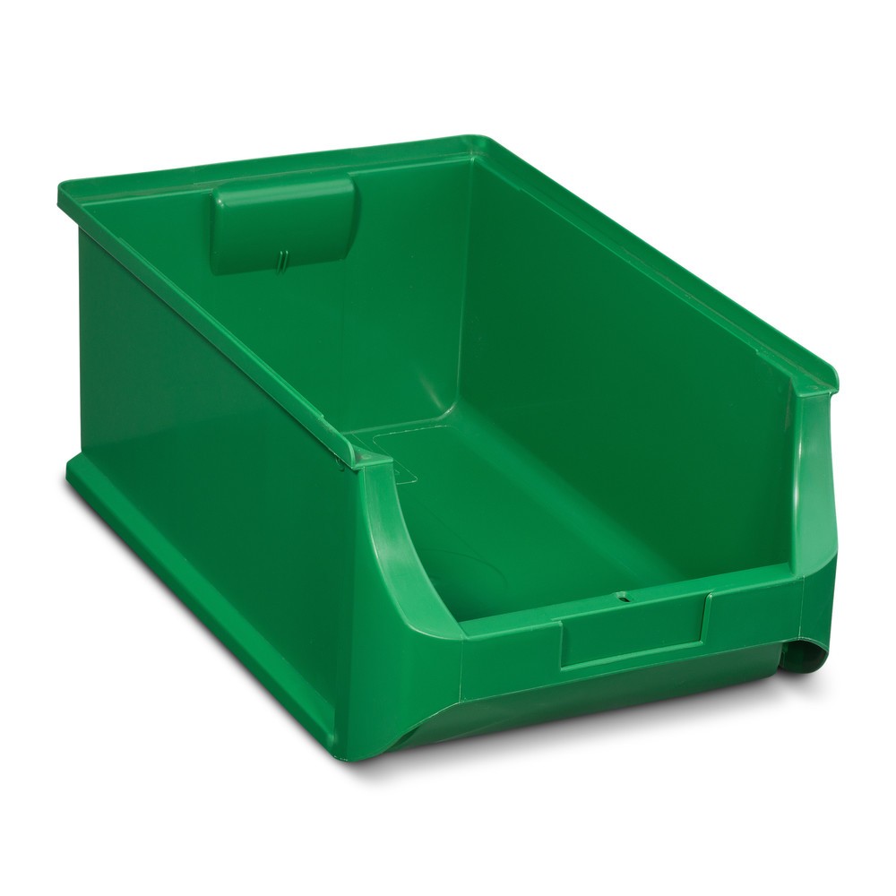 Produktabbildung: Allit Sichtlagerkasten, HxBxT 200 x 310 x 500 mm, grün