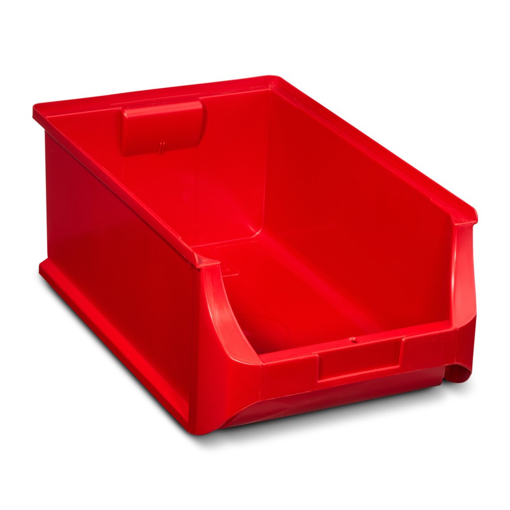 Produktabbildung: Allit Sichtlagerkasten, HxBxT 200 x 310 x 500 mm, rot