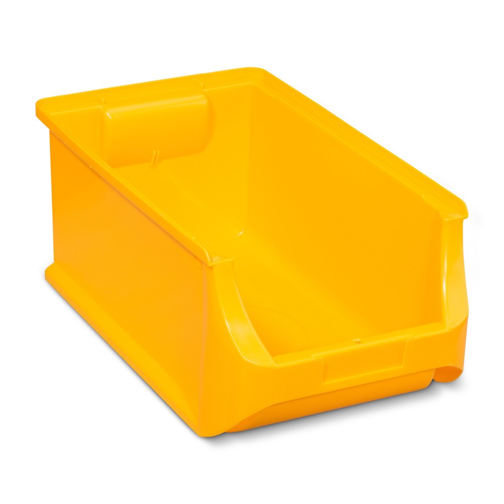 Produktabbildung: Allit Sichtlagerkasten, HxBxT 150 x 205 x 355 mm, gelb