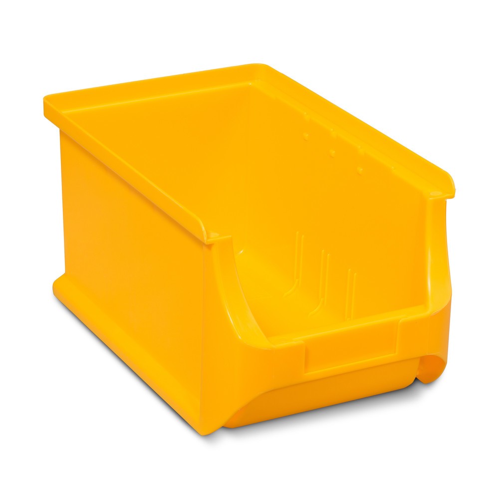 Produktabbildung: Allit Sichtlagerkasten, HxBxT 125 x 150 x 235 mm, gelb