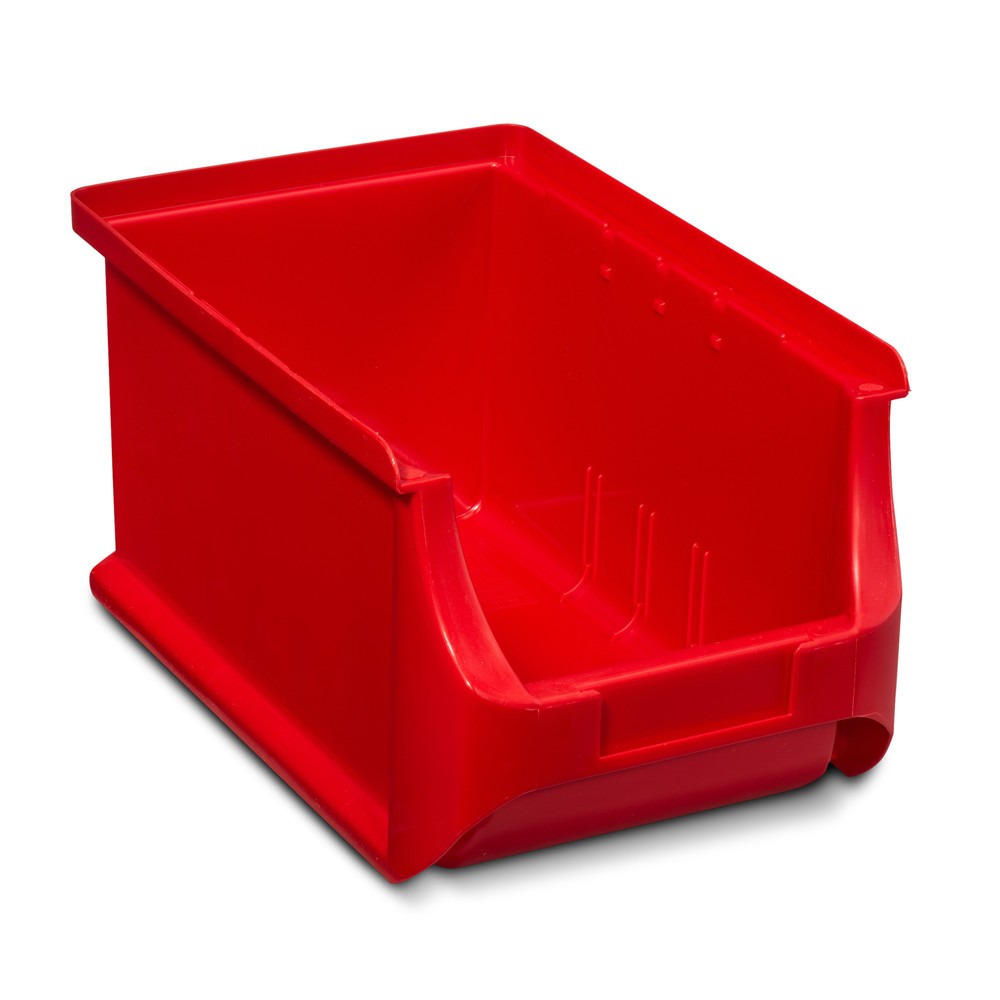 Produktabbildung: Allit Sichtlagerkasten, HxBxT 125 x 150 x 235 mm, rot