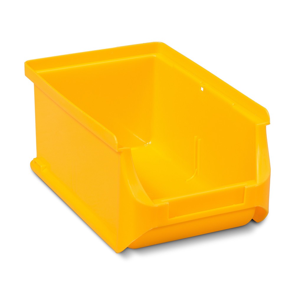 Produktabbildung: Allit Sichtlagerkasten, HxBxT 75 x 102 x 160 mm, gelb