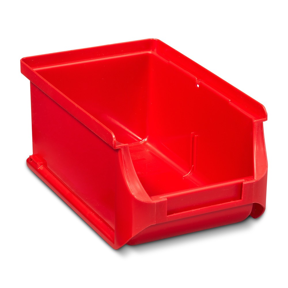 Produktabbildung: Allit Sichtlagerkasten, HxBxT 75 x 102 x 160 mm, rot