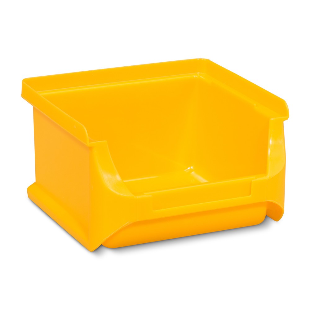 Produktabbildung: Allit Sichtlagerkasten, HxBxT 60 x 102 x 100 mm, gelb