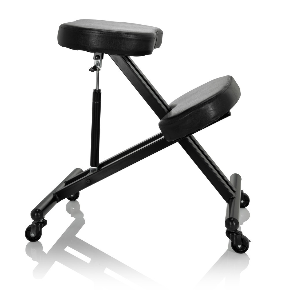 Produktabbildung Nr. 3: Siège assis à genoux / tabouret assis à genoux hjh OFFICE ORTHONI similicuir, noir