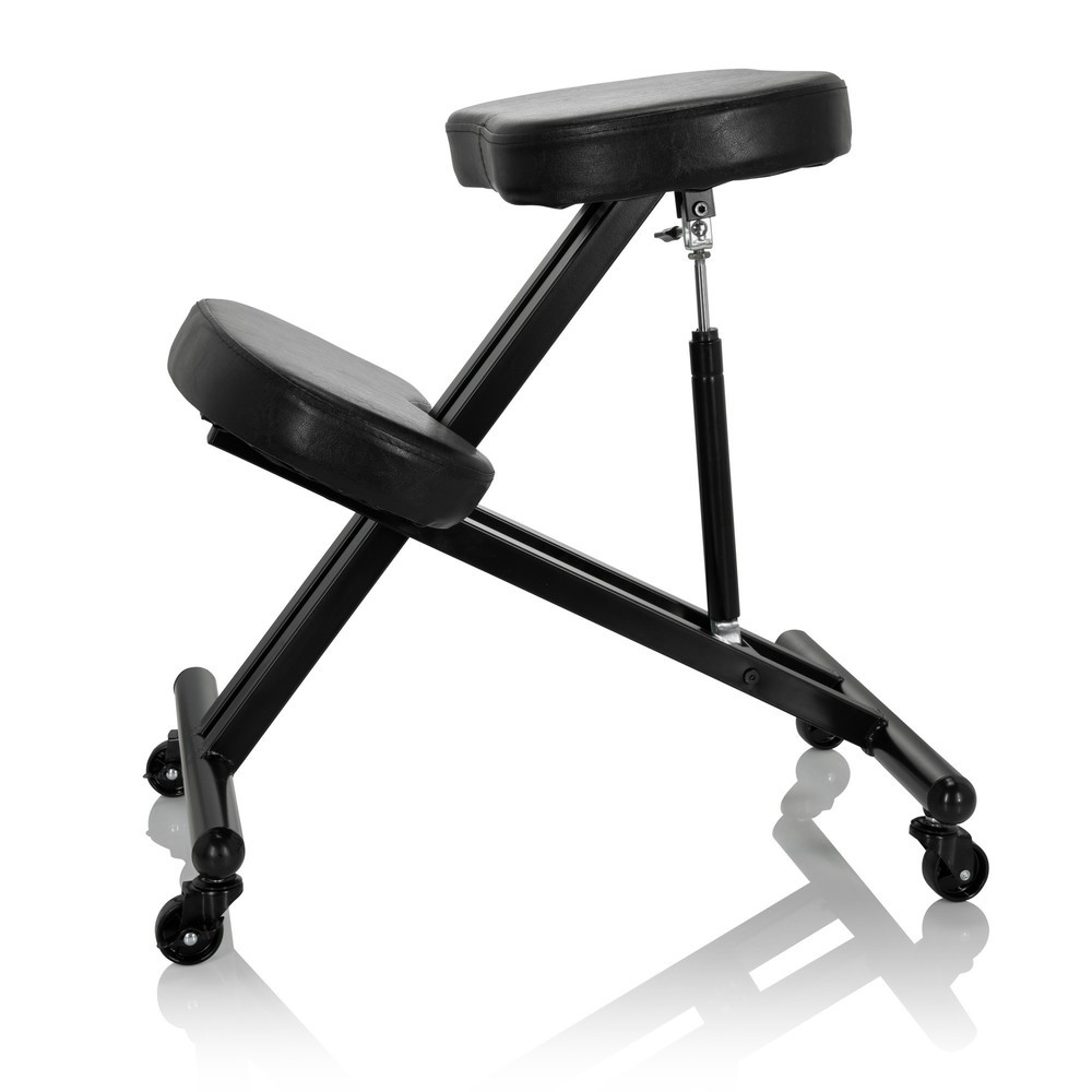 Produktabbildung Nr. 8: Siège assis à genoux / tabouret assis à genoux hjh OFFICE ORTHONI similicuir, noir