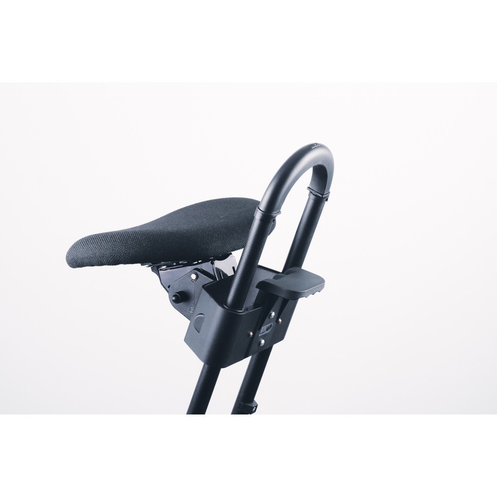 Produktabbildung Nr. 4: Siège assis-debout à roulettes, revêtement en tissu, hauteur d'assise 610 à 860 mm, patins, pied