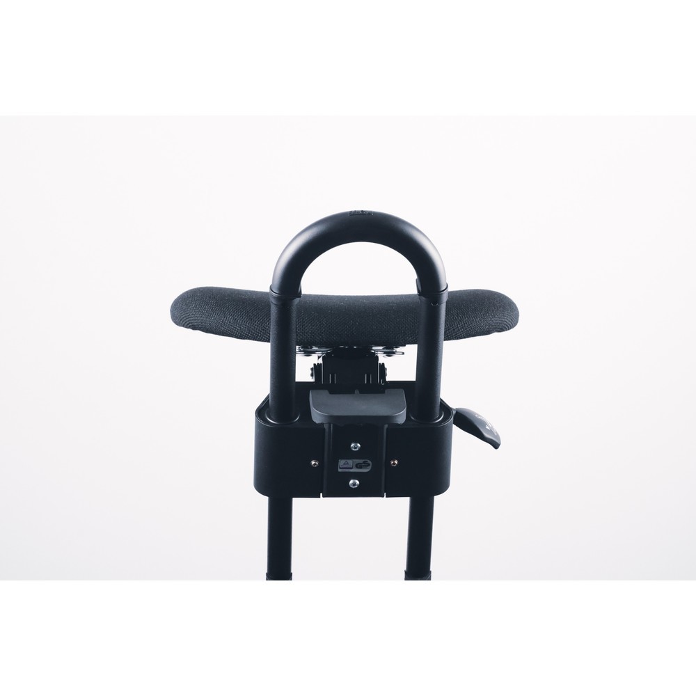 Produktabbildung Nr. 6: Siège assis-debout à roulettes, revêtement en tissu, hauteur d'assise 610 à 860 mm, patins, pied