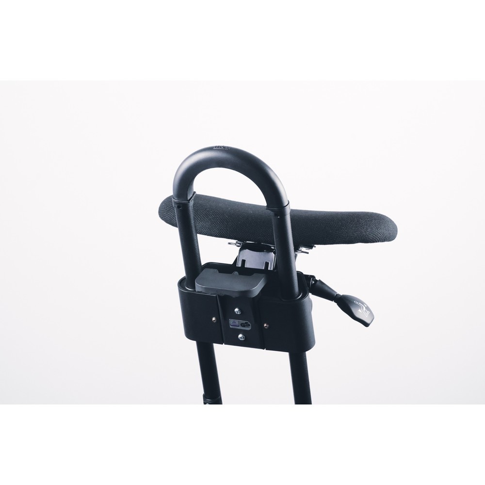 Produktabbildung Nr. 7: Siège assis-debout à roulettes, revêtement en tissu, hauteur d'assise 610 à 860 mm, patins, pied