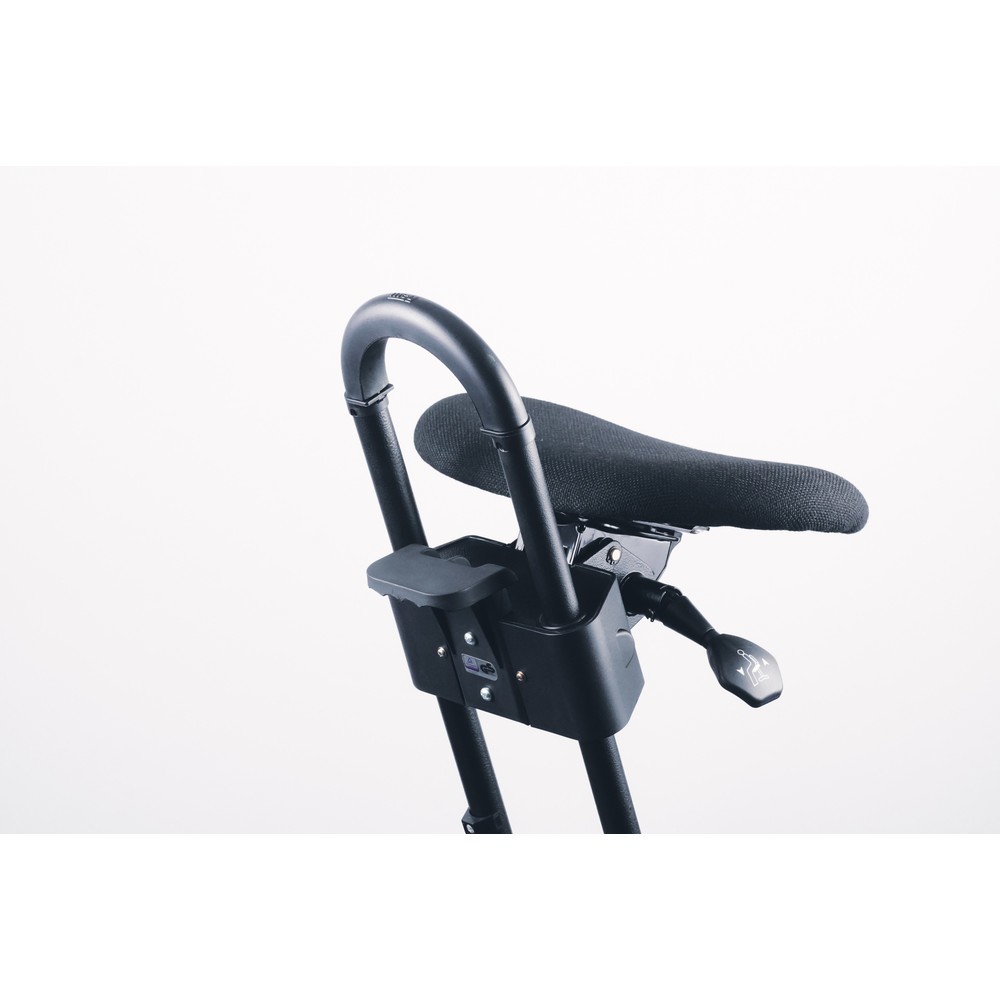 Produktabbildung Nr. 8: Siège assis-debout à roulettes, revêtement en tissu, hauteur d'assise 610 à 860 mm, patins, pied