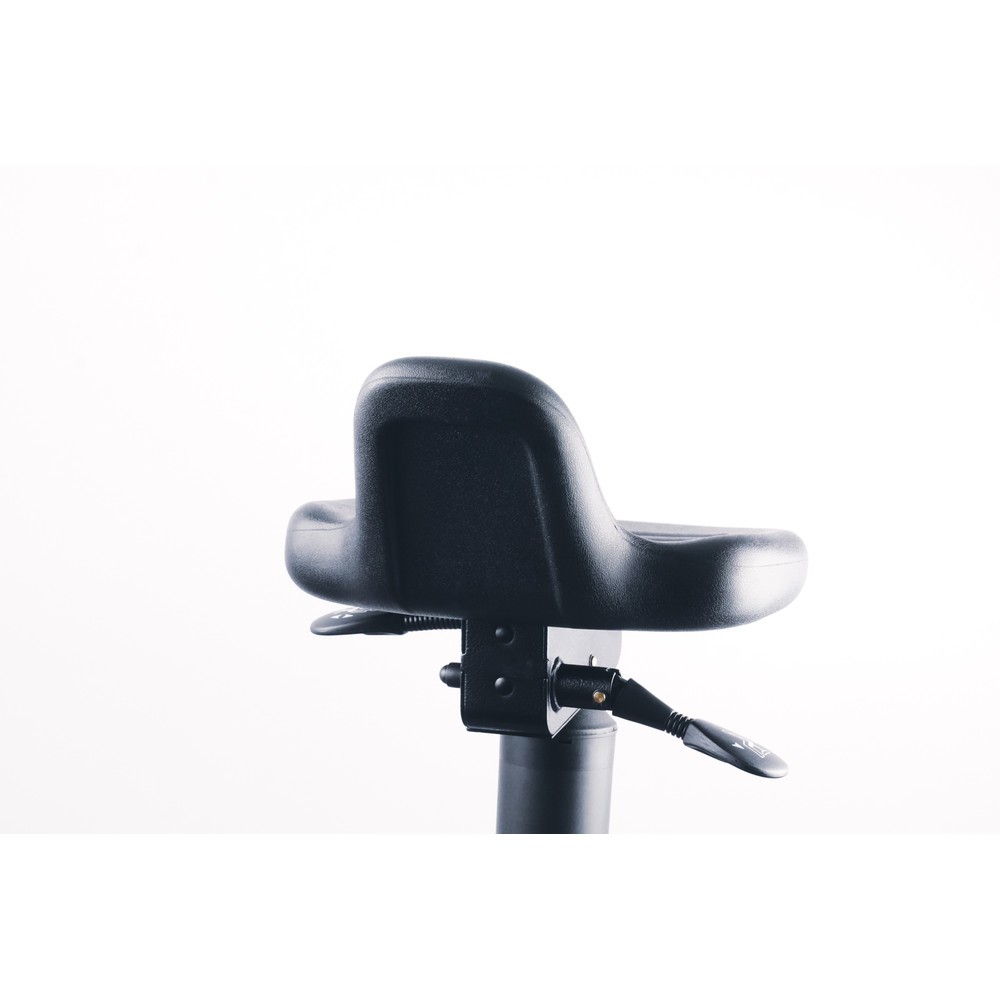 Produktabbildung Nr. 2: Siège assis-debout, assise en PU pivotante et inclinable, hauteur d’assise 620-890 mm, base acier, dossier court