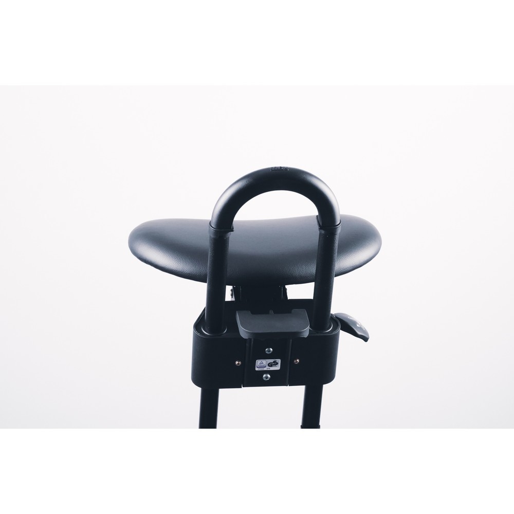 Produktabbildung Nr. 5: Siège assis-debout à roulettes, assise similicuir inclinable, hauteur d'assise 615 à 860 mm