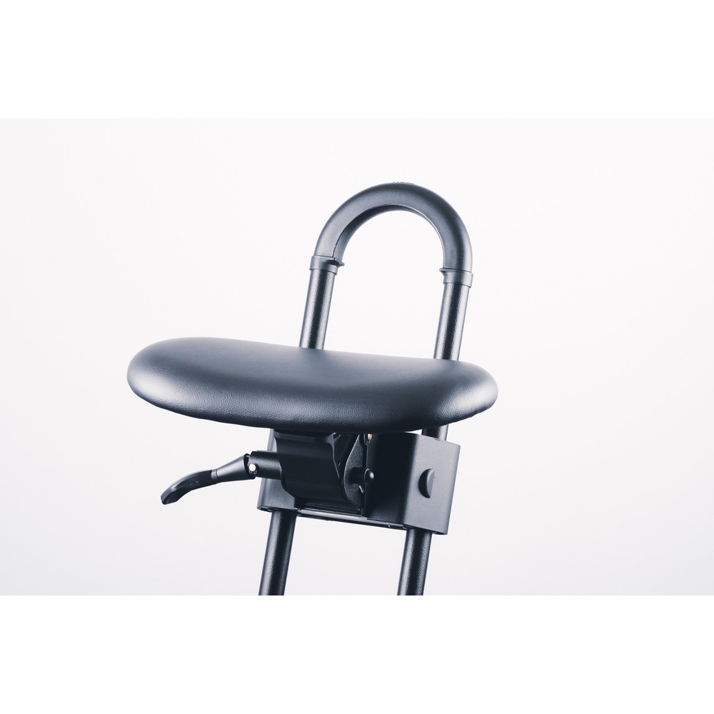 Produktabbildung Nr. 10: Siège assis-debout à roulettes, assise similicuir inclinable, hauteur d'assise 615 à 860 mm