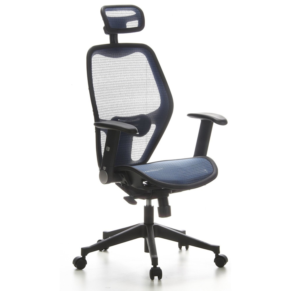Produktabbildung Nr. 2: Siège de bureau / fauteuil de direction hjh OFFICE AIR PORT maille, bleu