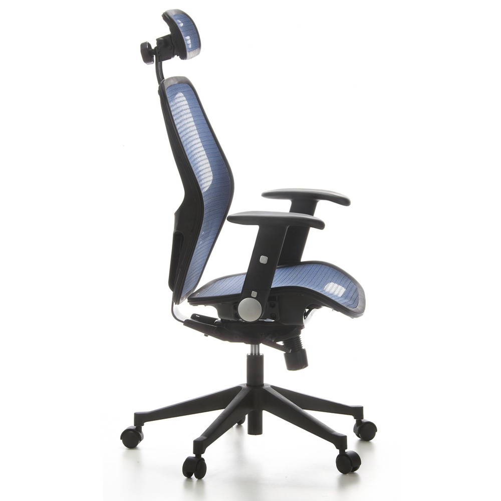Produktabbildung Nr. 3: Siège de bureau / fauteuil de direction hjh OFFICE AIR PORT maille, bleu