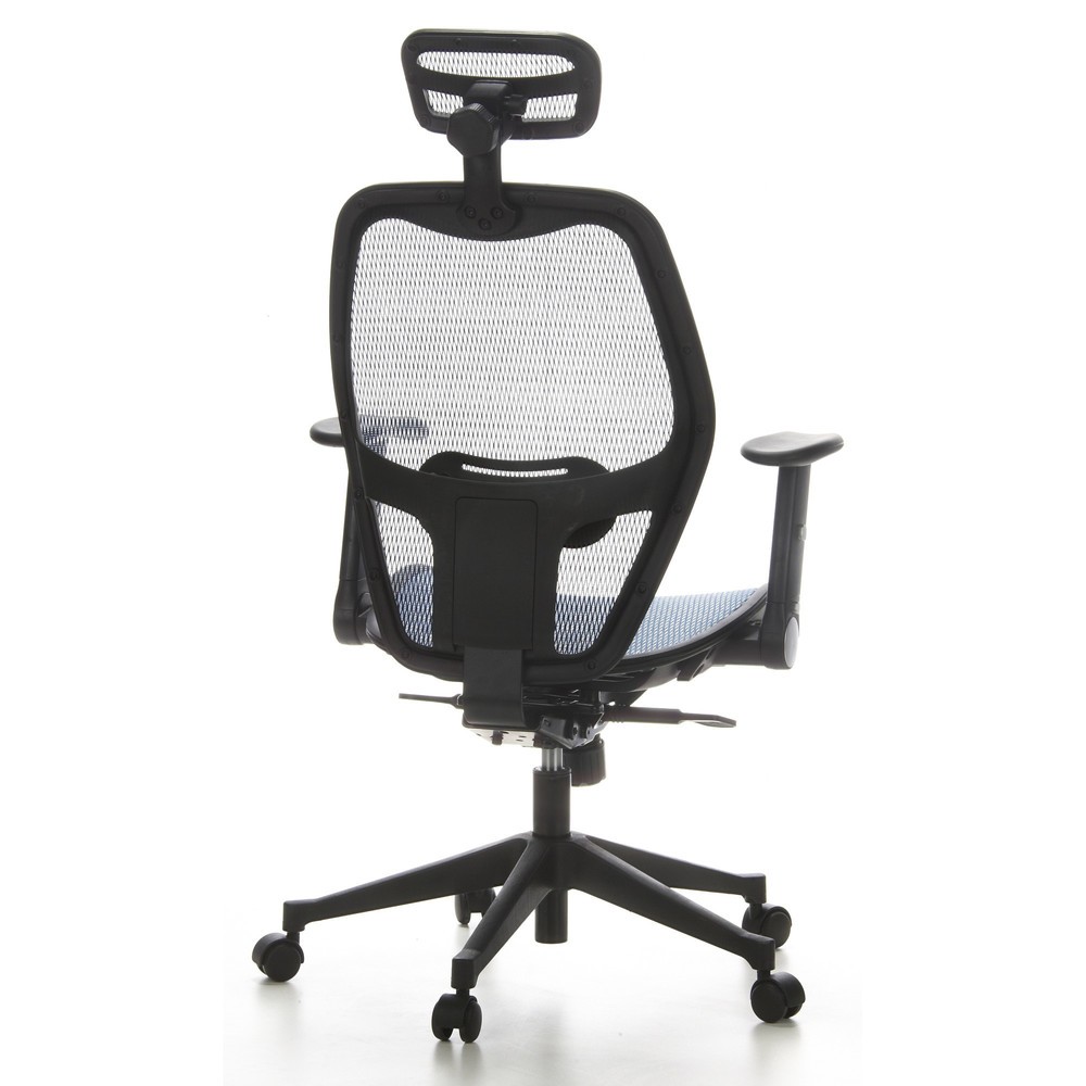 Produktabbildung Nr. 5: Siège de bureau / fauteuil de direction hjh OFFICE AIR PORT maille, bleu