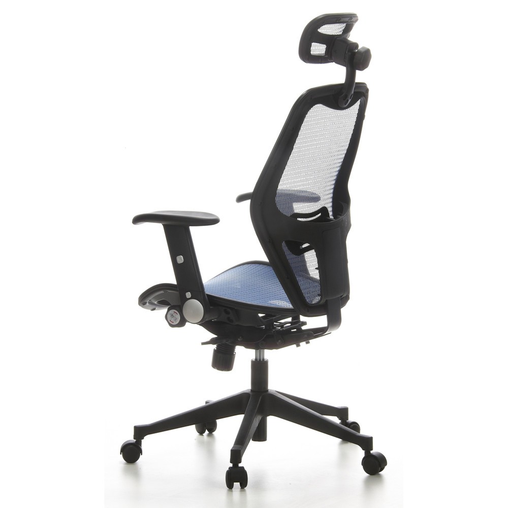 Produktabbildung Nr. 7: Siège de bureau / fauteuil de direction hjh OFFICE AIR PORT maille, bleu