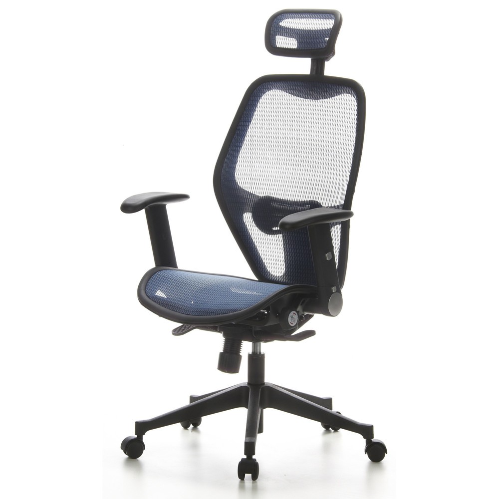Produktabbildung Nr. 9: Siège de bureau / fauteuil de direction hjh OFFICE AIR PORT maille, bleu