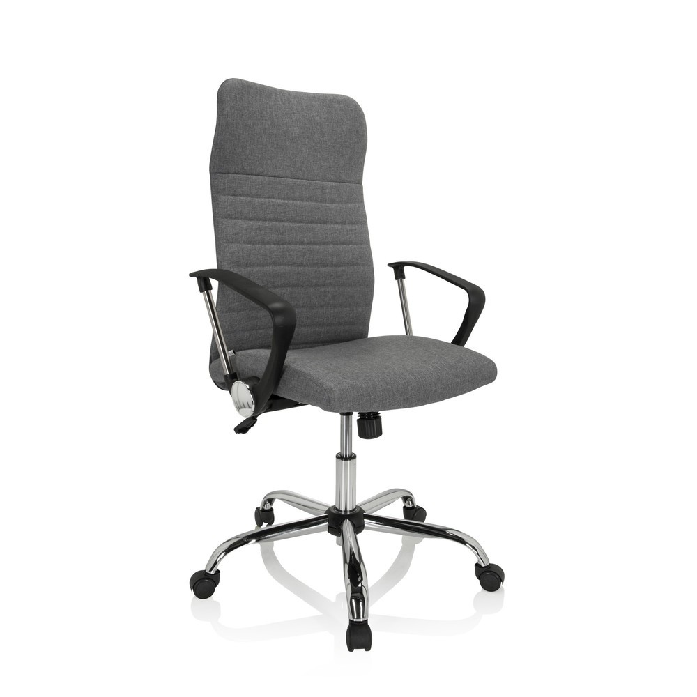 Produktabbildung Nr. 2: Siège de bureau / fauteuil de direction hjh OFFICE ARTON 40 tissu, gris