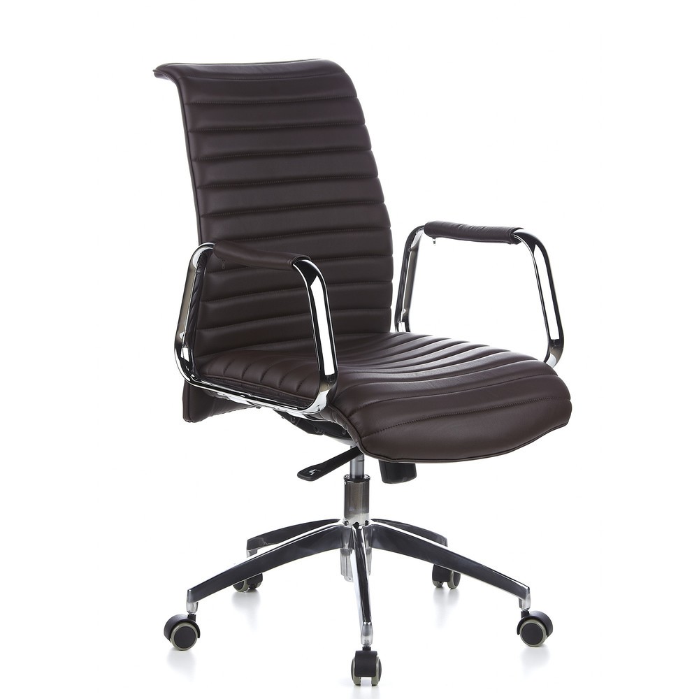Produktabbildung Nr. 2: Siège de bureau / fauteuil de direction hjh OFFICE ASPERA 10 cuir, marron